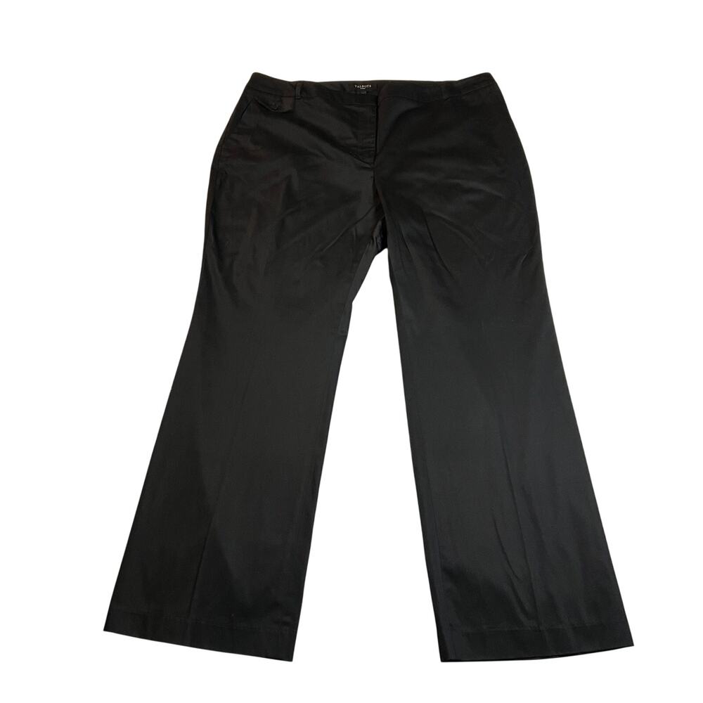 NEW Talbots High Rise W Heritage Straight Leg Pants Size 18W Minimalist Office